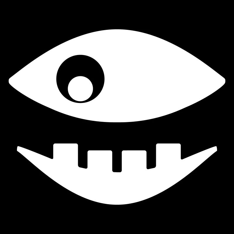 Fish shows teeth