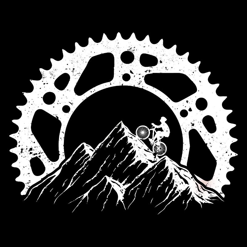 Mountains and Bicycle, for Cyclists, Cyclists