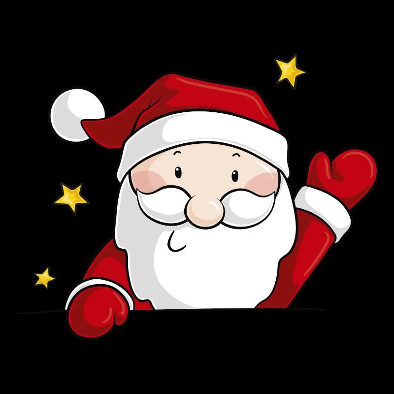 Comic Weihnachtsmann