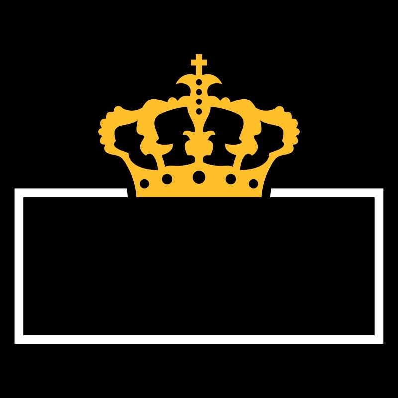 Shield king crown