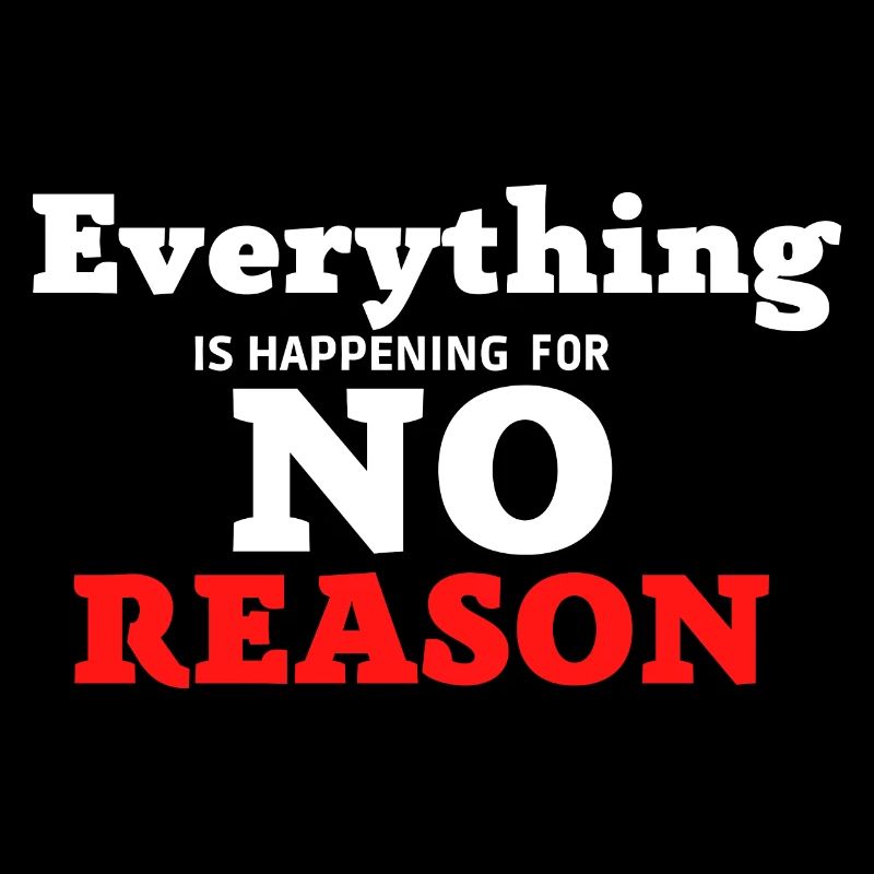 Everything is happening for no Reason