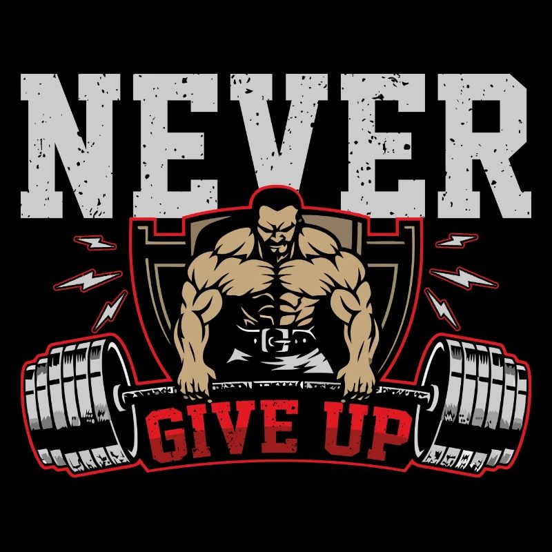 Never give up