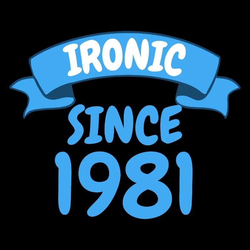 Ironisch seit 1981 Party Geschenk 42. Geburtstag