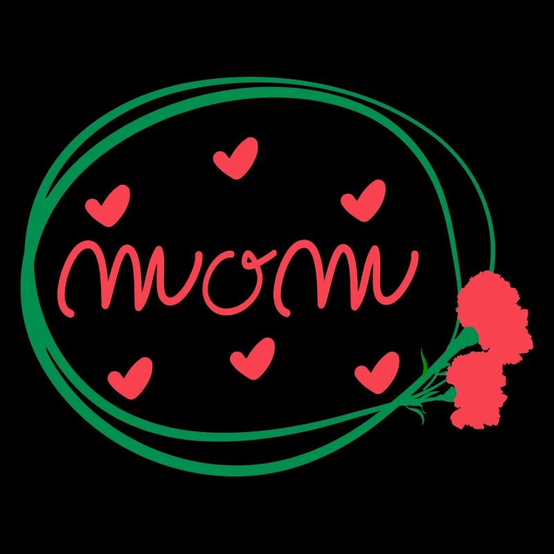 MAMAN LETTRAGE AVEC DES ŒILLETS