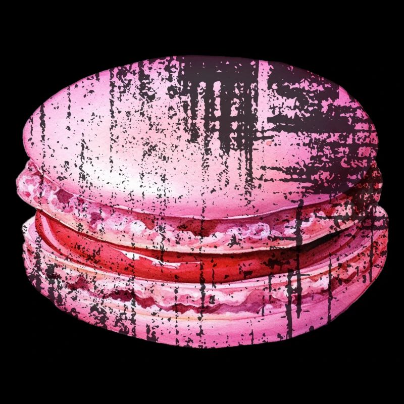 Macaron rose