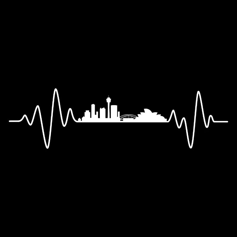 Sydney Heartbeat Skyline Sydney