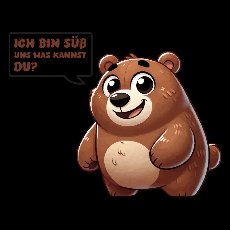 bär comic süß