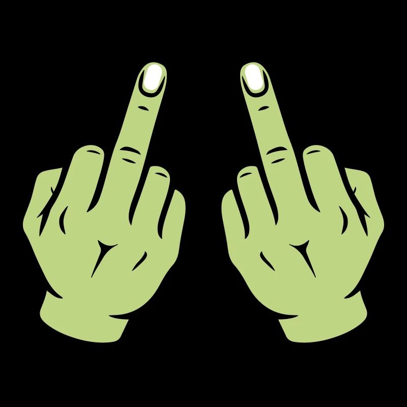 Middle Finger Hand