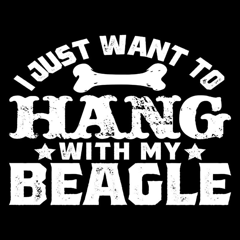 Je veux juste traîner avec mon Beagle