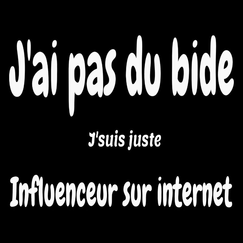 j'ai pas du bide j'suis juste influenceur