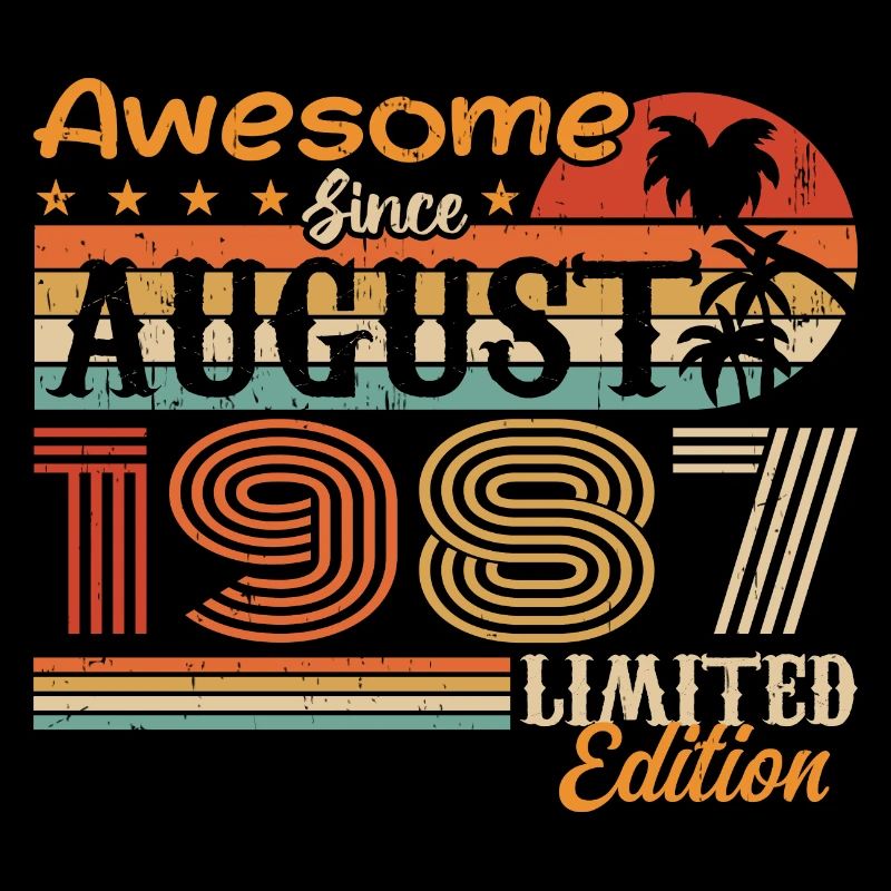 1987 Août Idée cadeau Août 1987