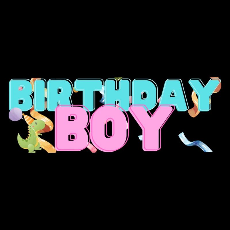 Dino Geburtstagsjunge