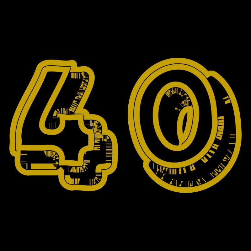 40. 40 YEARS. 40th ANNIVERSARY. 40TH ANNIVERSARY.