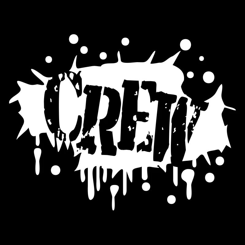 Crew Graffiti Spray Stamp Drop Équipe Amis