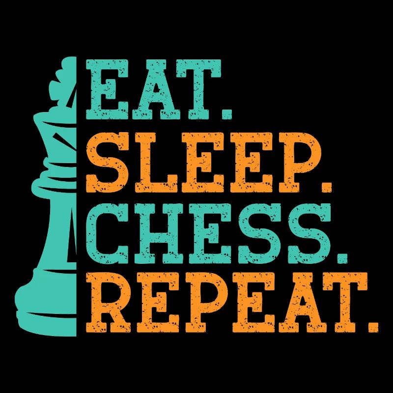 Roi des échecs Cadeau Echecs Sport Maître d’échecs
