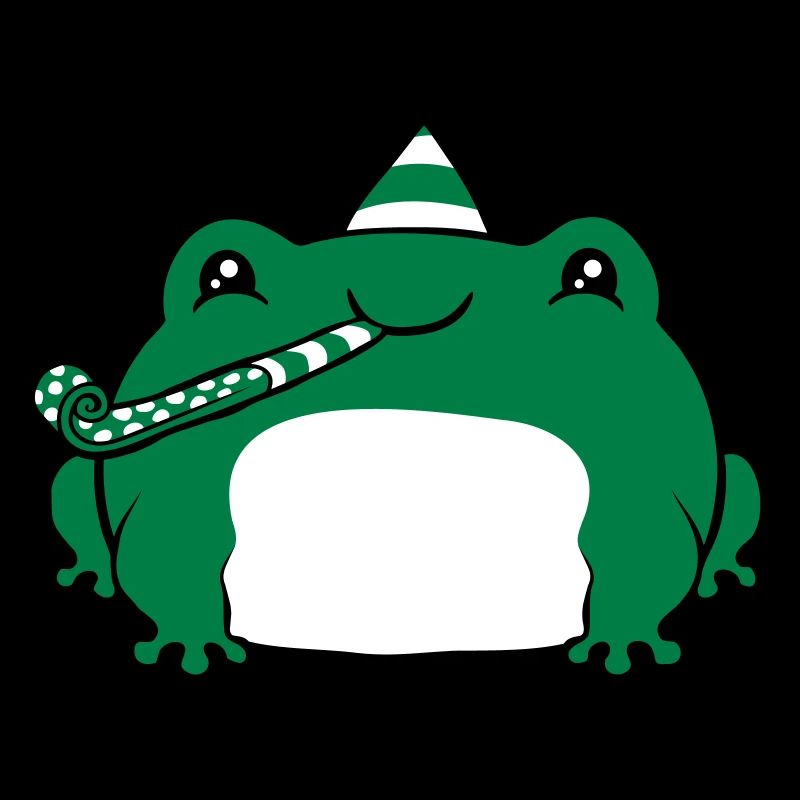 Glücklicher Geburtstag Frosch