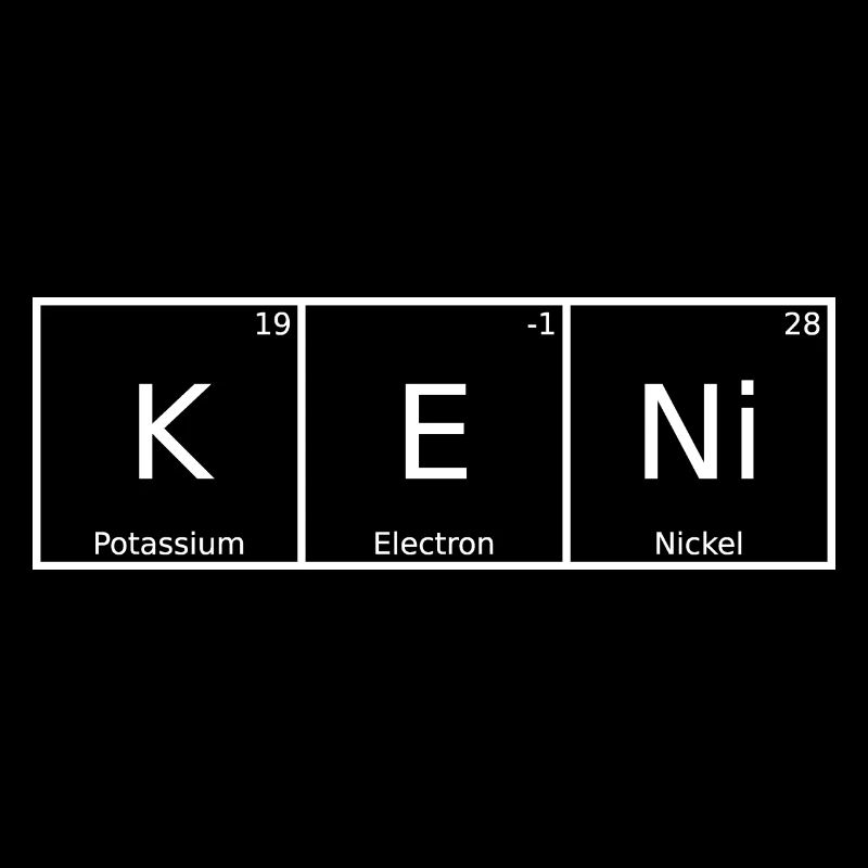 Keni Nom Prénom Chimie Tableau périodique Éléments