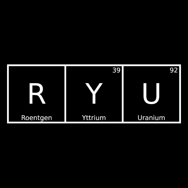 Ryu Surname First Name Chemistry Periodic Table Elements