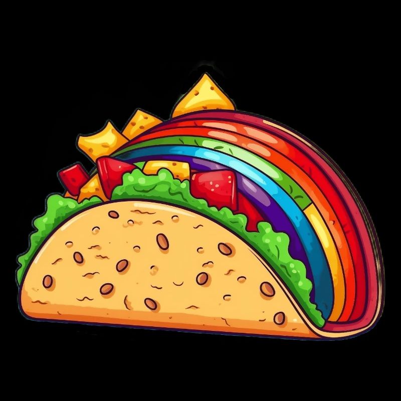 Taco arc-en-ciel (Si vous savez que vous savez)