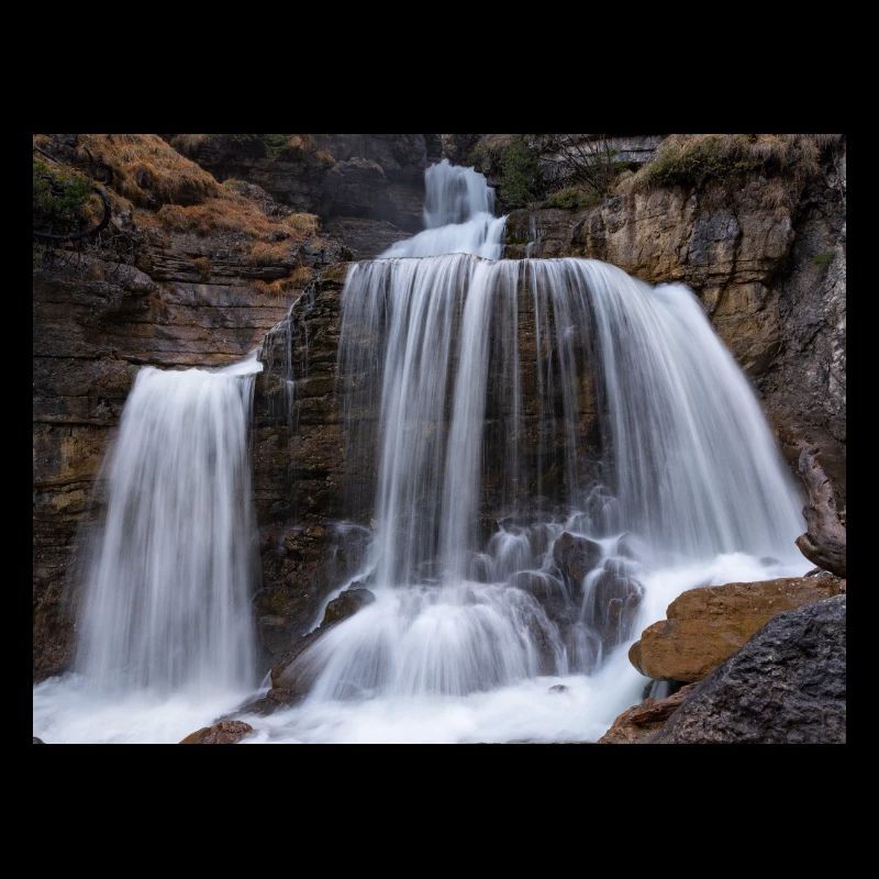 Chute d’eau d’évasion de vache