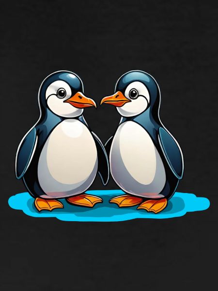 Two penguins