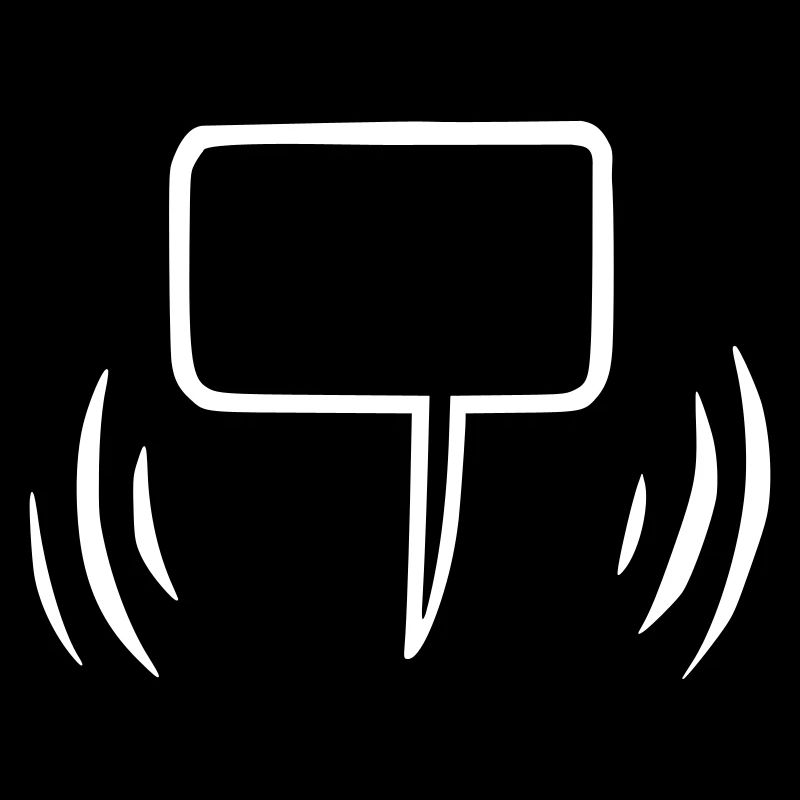 Speech bubble empty