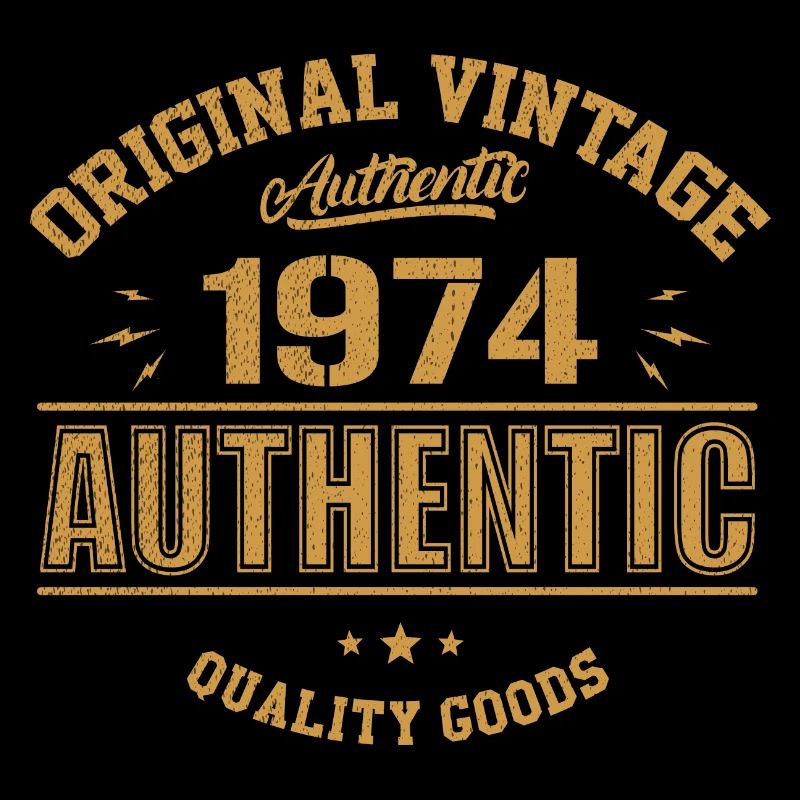 Authentisches 1974 Original 1974 Geburtstagsgeschenk