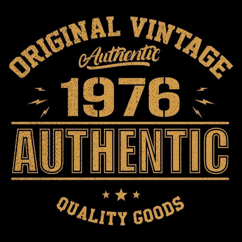 Authentic 1976 Cadeau D'anniversaire Original 1976