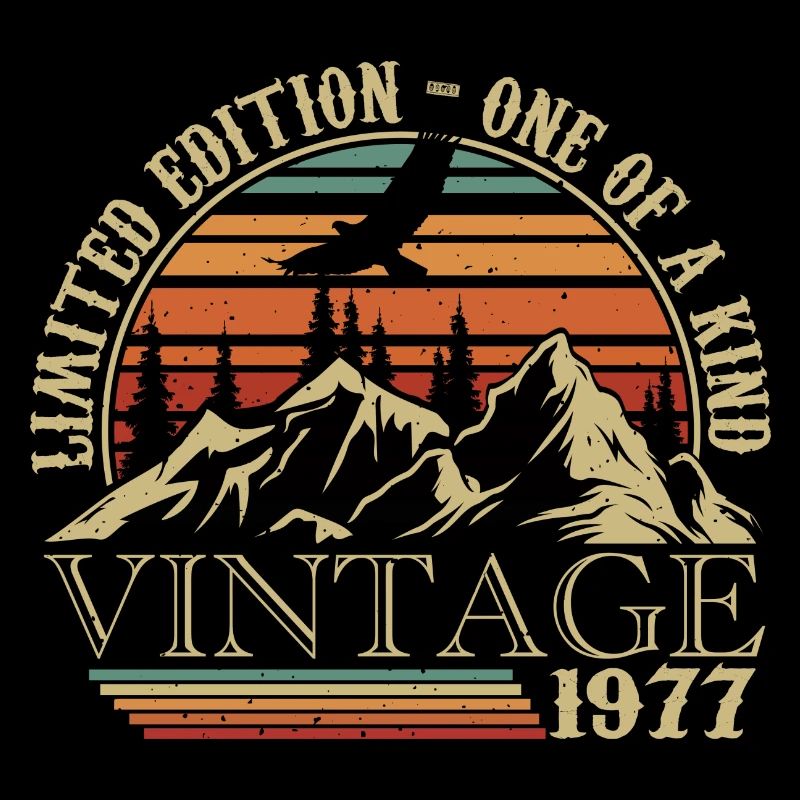 1977 Vintage Retro 1977 Jubiläumsgeschenk