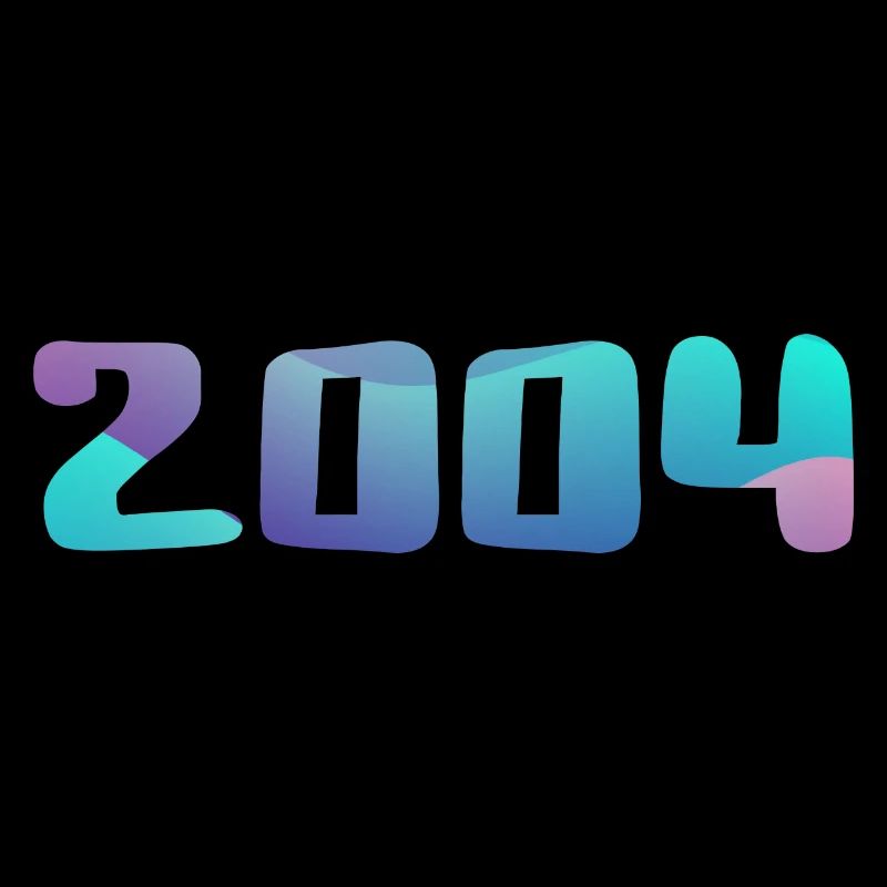 Cadeau Anniversaire 2004 Millésime 2004 Rétro 2004