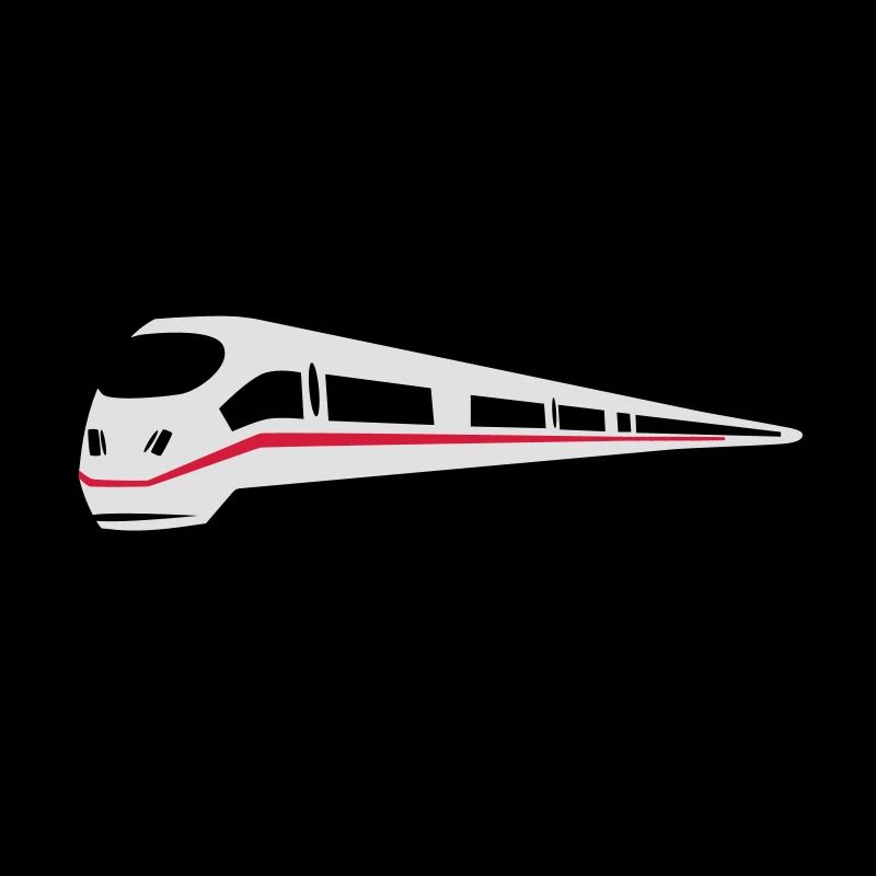 Glace de chemin de fer train