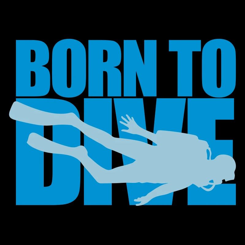sport diver born to dive fun development verei