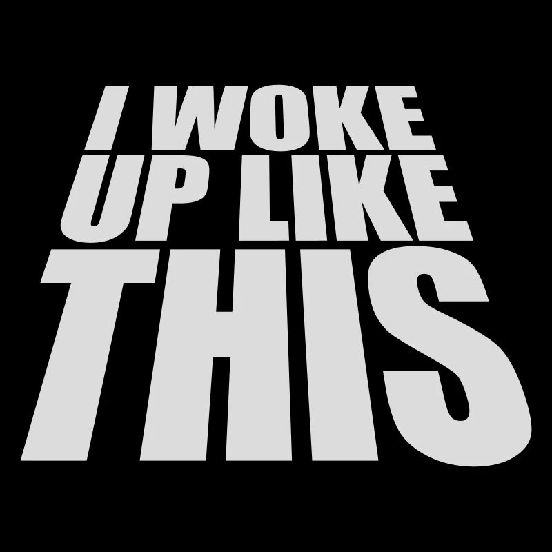 Mi sono svegliato così