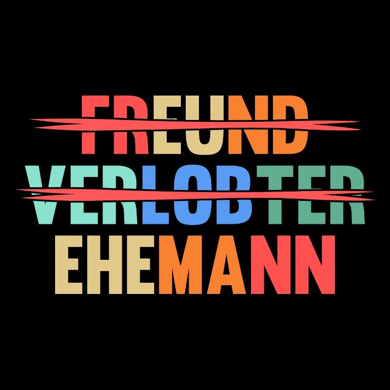 Hochzeit Heiratsantrag Verlobter Ehemann