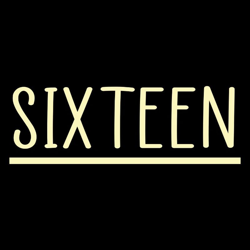 16e anniversaire Seize seize seize