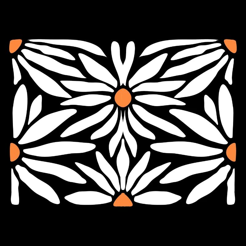 Groovy Gänseblümchen-Blumen