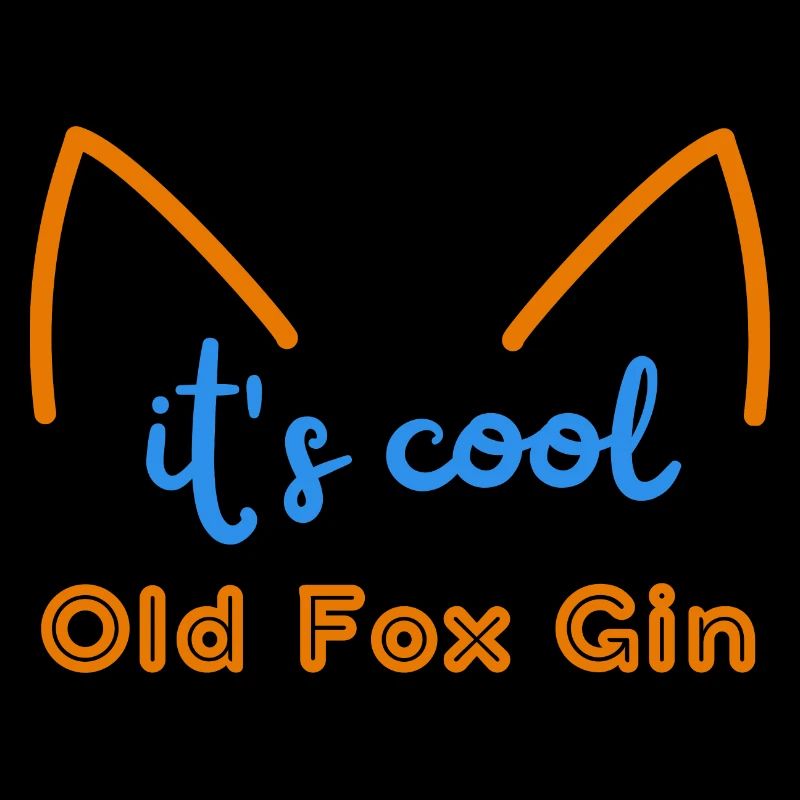 son cool OLD FOX Gin -Bunt