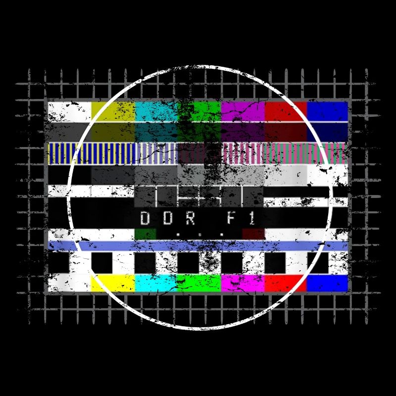 DDR Testbild Color look utilisé - années 80