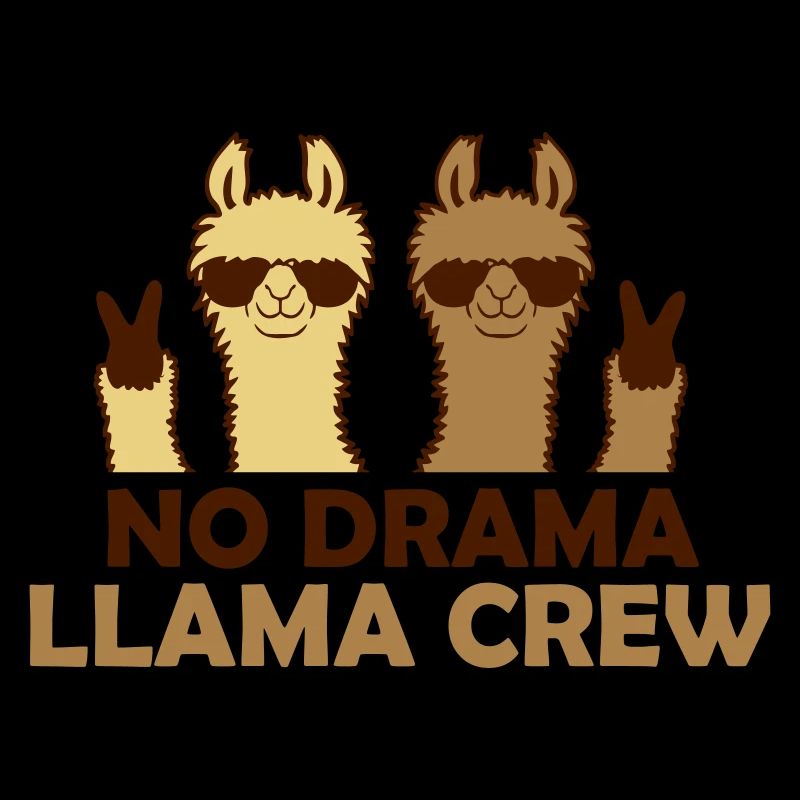 Crew No Drama Llama