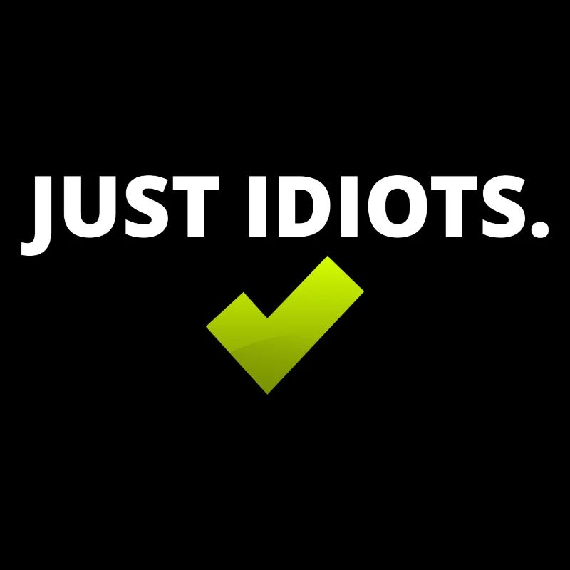 Diseño Just Idiots