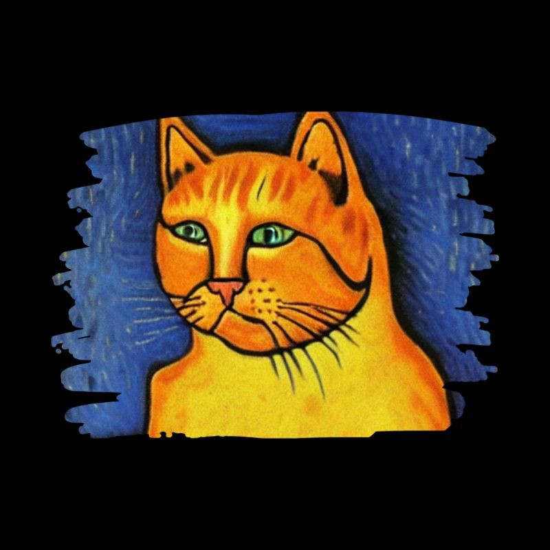 Orange Katze
