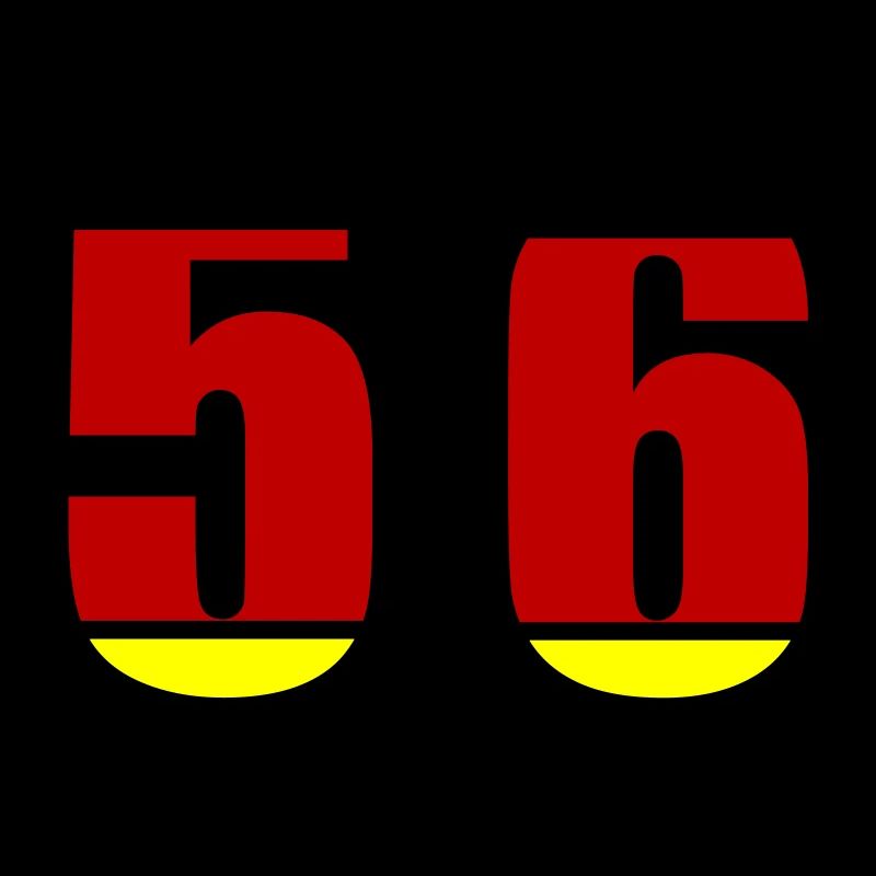 56 Nummer Deutschland Trikot
