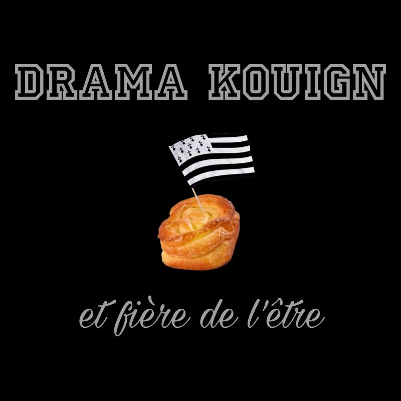 Fière d être une drama kouign Light Grey