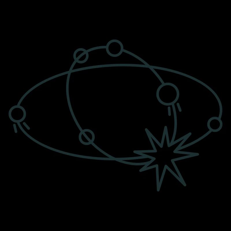 Orbites spatiales BOHO Étoiles en collision