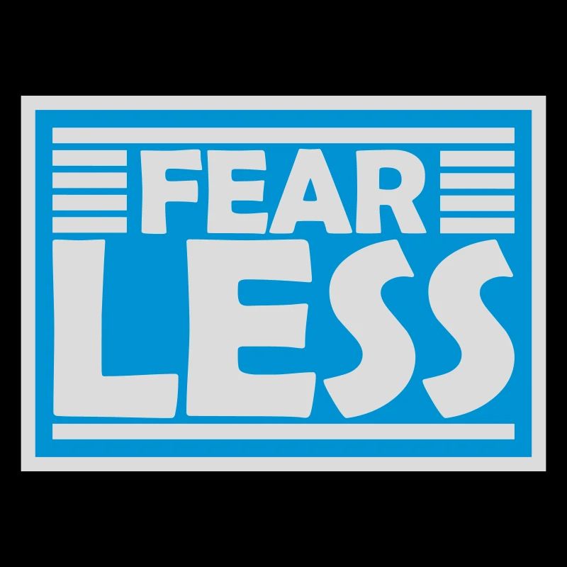 fearless Text Zitat Design