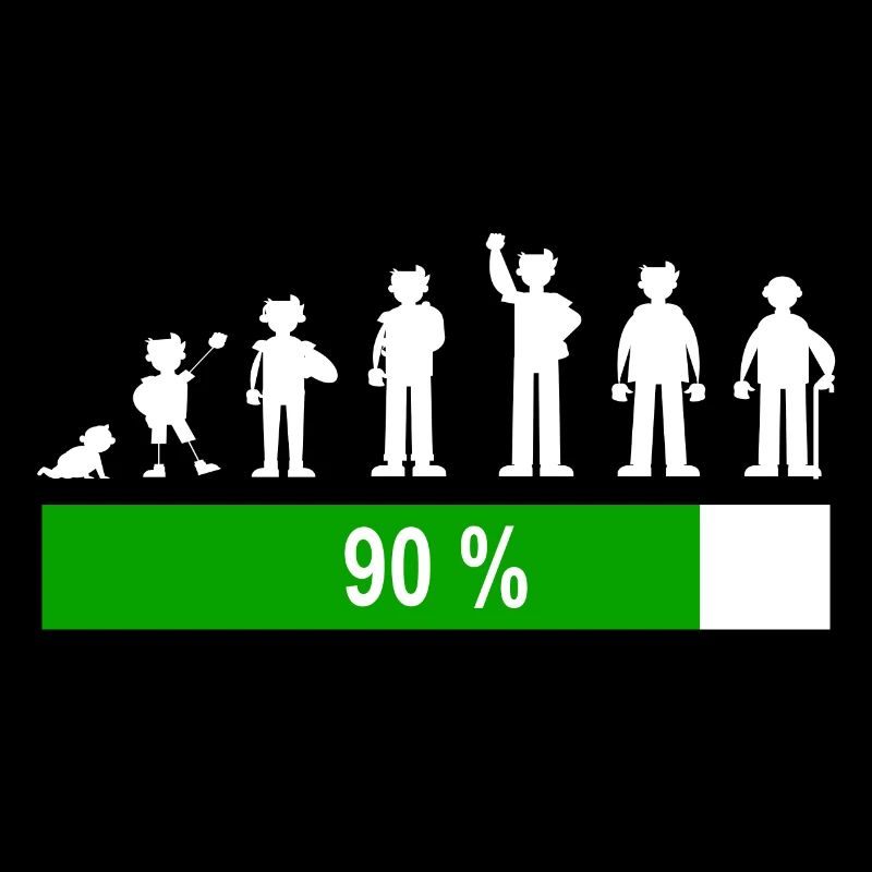 Alter Entwicklung Älterwerden Lauf des Lebens