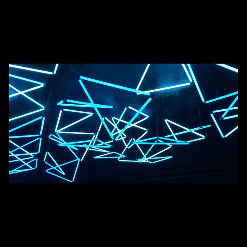 Triangle luminale bleu 2 BST