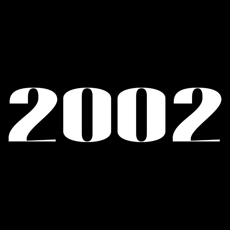 2002 - Geschenk geboren im Jahr 2002