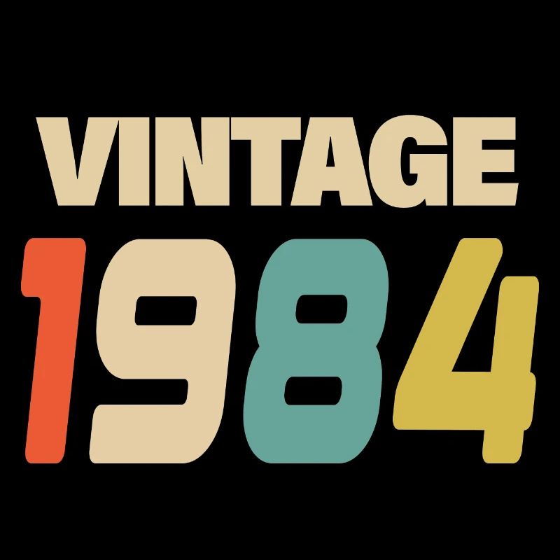 1984 Vintage Retro Classique 1984