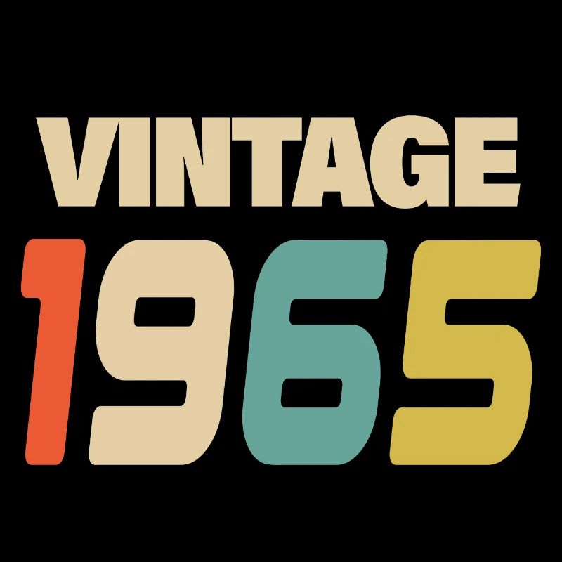 1965 Vintage Retro Classique 1965